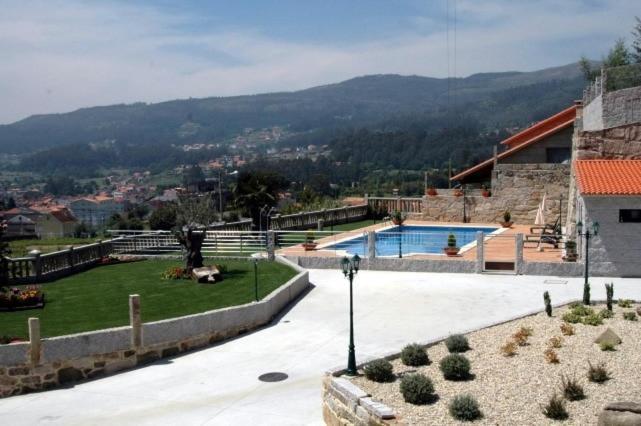 Hotel Linares Poio Exterior foto
